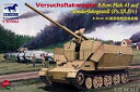 【中古】【非常に良い】ブロンコモデル 1/35 ドイツ フラックワーゲンIVc型 8.8cmFlak41搭載高射自走砲 プラモデル CB35062 w17b8b5
