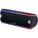 【中古】ソニー SONY ワイヤレスポータブルスピーカー SRS-XB31 B : 防水/防塵/防錆/Bluetooth/専用スマホアプリ対応 ライティング機能...