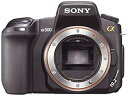 【中古】【非常に良い】ソニー SONY デジタル一眼レフカメラ α300ボディ ブラック DSLRA300 6g7v4d0