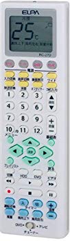 【中古】【非常に良い】ELPA 多機能エアコンリモコン2 RC-27D wyw801m 【中古】【非常に良い】ELPA 多機能エアコンリモコン2 RC-27D wyw801m