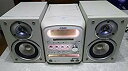 【中古】Victor ビクター JVC UX-QX1-W パールホワイト マイクロコンポーネントMDシステム (CD/MD/カセットコンポ)(本体CA-UXQX...