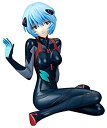 【中古】【非常に良い】ヱヴァンゲリヲン新劇場版:Q アヤナミレイ (仮称) プラグスーツVer. 1/7スケール PVC製 塗装済み 完成品 フィギュア