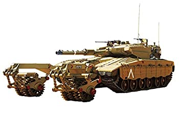【中古】【非常に良い】モンモデル 1/35 イスラエル軍主力戦車 メルカバMk.3Baz マインローラー搭載 プラモデル MTS005
