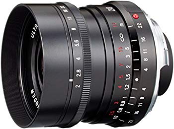 【中古】【非常に良い】VoightLander 単焦点広角レンズ ULTRON 28mm F2 wyw801m