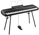 【中古】KORG 電子ピアノ SP-280-BK 88鍵 ブラック khxv5rg