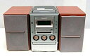 【中古】SONY ソニー CMT-M100 CD/MD/カセット/AM/FMラジオコンポ (本体HCD-M10とスピーカーSS-CM100のセット) rdzdsi3