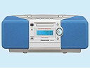 【中古】【非常に良い】Panasonic パナソニック RX-MDX50-A(ブルー) パーソナルMDシステム (CD/MDデッキ)(ラジカセ形状タイプ)MDLP非対応 2zzhgl6