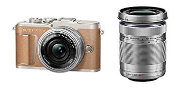 【中古】【非常に良い】OLYMPUS ミラーレス一眼カメラ PEN E-PL9 ダブルズームキット ブラウン z2zed1b