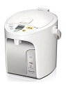 【中古】【非常に良い】パナソニック 電気ポット 2.2L 真空断熱 省エネ保温 お好み温度調節 給湯量(2段階+コーヒー用) コードレス給湯 ホワイト NC-H...