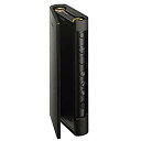 【中古】【非常に良い】ソニー SONY ウォークマン純正 レザーケース CKL-NWZX300 : ZX300シリーズ用 ブラック CKL-NWZX300 B ...