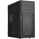 【中古】【非常に良い】SilverStone PRECISIONシリーズ コンパクトATXケース ブラック SST-PS13B 日本正規代理店品 ggw725x