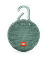 【中古】JBL CLIP3 Bluetoothスピーカー IPX7防水/パッシブラジエーター搭載/ポータブル/カラビナ付 ティール JBLCLIP3TEAL 【...