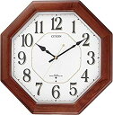 【中古】CITIZEN シチズン 掛け時計 電波時計 ネムリーナハピネス 木枠 8MY472-006 g6bh9ry