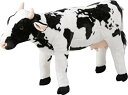 【中古】【非常に良い】不二貿易 座れるぬいぐるみ アニマルスツール ウシ 耐荷重80kg ワールドマップ柄 82470 tf8su2k