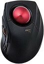 【中古】【非常に良い】エレコム トラックボールマウス/人差指/8ボタン/有線/無線/Bluetooth/ブラック z2zed1b