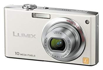 【中古】【非常に良い】パナソニック デジタルカメラ LUMIX (ルミックス) FX35 シェルホワイト DMC-FX3..