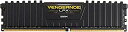 【中古】CORSAIR コルセア DDR4 メモリモジュール VENGEANCE LPX Series 8GB×2枚キット CMK16GX4M2A2400C14 qqffhab(2)