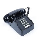 【中古】【非常に良い】QUOXO 伝統的なコード付きのレトロな家庭用電話機、古典的なアナログの基本的な電話、自宅オフィスホテルのためのヴィンテージアンティークの...