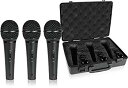 【中古】Behringer ベリンガー ボーカル用ダイナミックマイクロホン(3本セット) XM1800S ULTRAVOICE bme6fzu