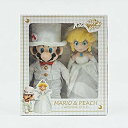 【中古】スーパーマリオオデッセイ ぬいぐるみ マリオ&ピーチ(ウェディングスタイル) 高さ42cm z2zed1b