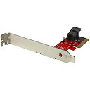 【中古】【非常に良い】StarTech.com x4 PCI Express - SFF-8643アダプタ NVM Express対応2.5インチSSD用アダプタ 4レーンPCIe 3.0スロット PEX4SFF8643 2zzhgl6(2)