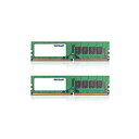 【中古】PATRIOT デスクトップ用メモリ DDR4 2666MHz PC4-21300 16GB (8GBx2枚組) CL19 PSD416G2666K z...