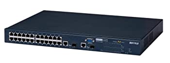 【中古】BUFFALO レイヤー2 Giga対応 インテリジェント PoE スイッチ 24ポートモデル BS-POE-2124GMR 【中古】BUFFALO レイヤー2 Giga対応 インテリジェント PoE スイッチ 24ポートモデル BS-POE-2124GMR