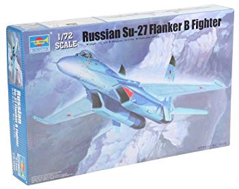 【中古】【非常に良い】トランペッター 1/72 Su-27 フランカーB プラモデル khxv5rg
