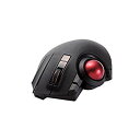 【中古】【非常に良い】エレコム トラックボールマウス/親指/8ボタン/有線/無線/Bluetooth/ブラック mxn26g8