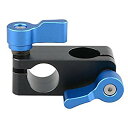 【中古】camvate右角度90度回転ビデオカメラDSLRリグロッドクランプ15?mmロッド(ブルー) n5ksbvb