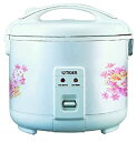 【中古】Tiger JNP-1800-FL 10-Cup (Uncooked) Rice Cooker and Warmer, Floral White by ...