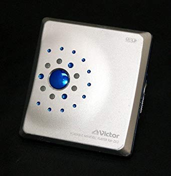 【中古】Victor　ビクター　JVC　XM-ZX3-A ブルー　ポータブルMDプレーヤー　MDLP対応　（MD再生専用機/MDウォークマン） d2ldlup
