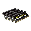 【中古】【非常に良い】CORSAIR DDR4 SO-DIMM メモリモジュール VENGEANCE SO-DIMM シリーズ 16GB×4枚キット CMSX6...