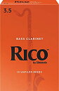 【中古】RICO リード バスクラリネット 強度:3.5(10枚入)アンファイルド REA1035 6g7v4d0