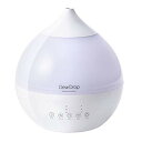【中古】【非常に良い】スリーアップ ハイブリッド加湿器 デュードロップL ホワイト HFT-1718WH n5ksbvb