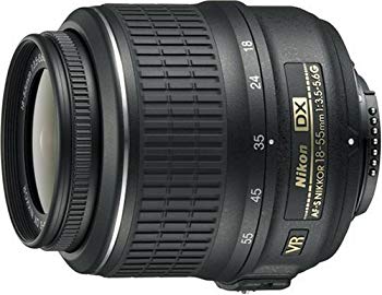 【中古】Nikon 標準ズームレンズ AF-S DX NIKKOR 18-55mm f/3.5-5.6G VR ニコンDXフォーマット専用 6g7v4d0