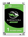 【中古】Seagate ST1000DM010 Guardian BarraCudaシリーズ 3.5インチ内蔵HDD 1TB SATA 6.0Gb/s 7200rpm 64MB(2)