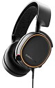【中古】SteelSeries ゲーミングヘッドセット マイク付き 有線 密閉型 PC PS5 PS4 Switch 対応 7.1chサラウンド Arctis 5 61504