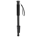【中古】Velbon 一脚 RUP-V40R 4段 レバーロック 脚径29mm 中型 雲台別売 スタンド型一脚化可能 台座径44mm アルミ脚 407665 w...