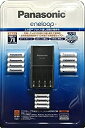 【中古】PANASONIC ENELOOP充電器セット単三8本+単四4本