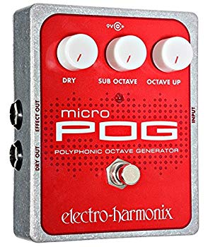 【中古】electro-harmonix エレクトロハーモニクス エフェクター ポリフォニックオクターブジェネレーター Micro POG 【国内正規品】 6g7v4d0