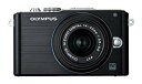 【中古】【非常に良い】OLYMPUS ミラーレス一眼 PEN Lite E-PL3 レンズキット ブラック E-PL3 LKIT BLK g6bh9ry(2)