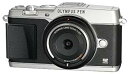 【中古】【非常に良い】OLYMPUS ミラーレス一眼 PEN E-P5 ボディ(ボディキャップレンズ BCL-1580セット) シルバー E-P5 BODY S...