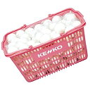 【中古】【非常に良い】ナガセケンコー(KENKO) ソフトテニスボール かご入りセット 練習球10ダース(120個) TSSWK-V