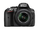【中古】Nikon デジタル一眼レフカメラ D5300 18-55mm VR II レンズキット ブラック 2400万画素 3.2型液晶 D5300LK18-55VR2BK 9jupf8b(2)