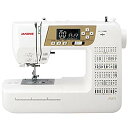 【中古】JANOME コンピュータミシン (ハードカバー/ワイドテーブル/フットコントローラー標準装備) JN831 dwos6rj