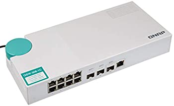 【中古】QNAP(キューナップ) 10GbEスイッチ 3ポート 10GbE SFP+ポート(1つの10GbE SPF+/RJ45コンボポート付き) 1G/100M RJ-45 8ポート QSW-308-1C 【中古】QNAP(キューナップ) 10GbEスイッチ 3ポート 10GbE SFP+ポート(1つの10GbE SPF+/RJ45コンボポート付き) 1G/100M RJ-45 8ポート QSW-308-1C