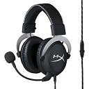 【中古】HyperX Cloud Silver ゲーミングヘッドセット インライン音量コントロールBox付属 シルバー 2年保証 HX-HSCL-SR/NA