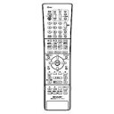 【中古】【非常に良い】シャープ SHARP DVD DV-HRD30、DV-HRD300用リモコン送信機 0046380139