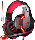 【中古】ARKARTECH G2000 ゲーミング ヘッドセット ヘッドホン ヘッドフォン マイク付き ゲーム用 PC パソコン 対応 プレゼント 女性 男性 ...